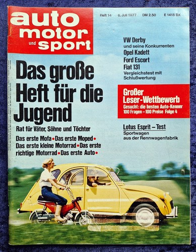 Auto motor sport - motor, 14/1977