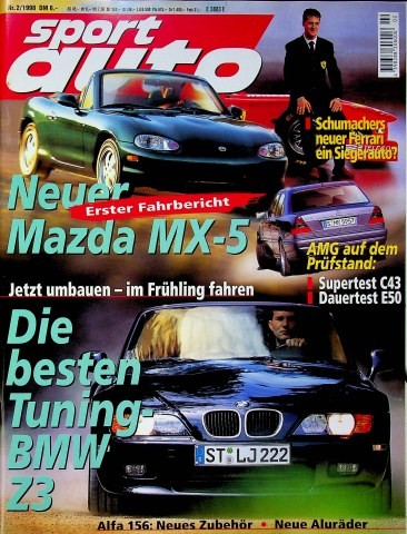 Sport auto 1998 - auto, 02/1998