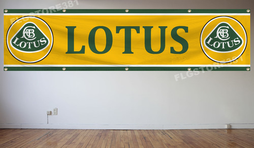 Lotus banner flag - lotus,