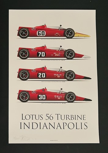 Lotus turbine indy 500 - lotus, 56