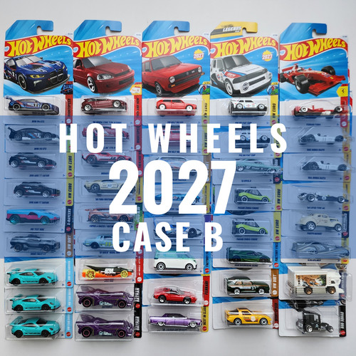 Hot wheels 2027 new case - 2027,