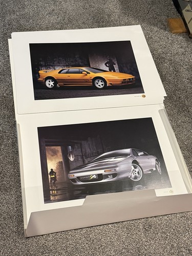 Lotus car poster - lotus, esprit
