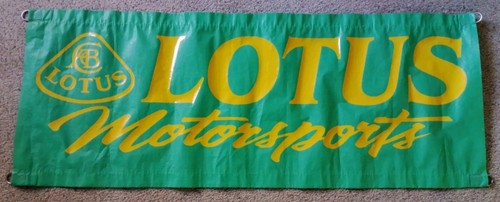 Lotus motorsports wall banner - motorsports,