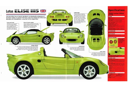 1999 lotus elise - lotus,