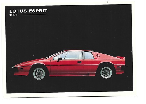 Lotus esprit 1987 - esprit, car