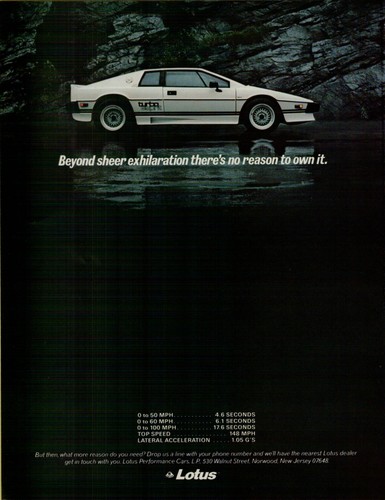 1984 lotus turbo esprit sheer - 1984,