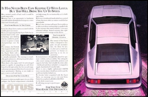 1988 lotus esprit turbo - 1988,