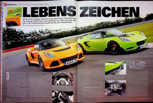 Sport auto 2015 lotus exige - sport, 04/2015