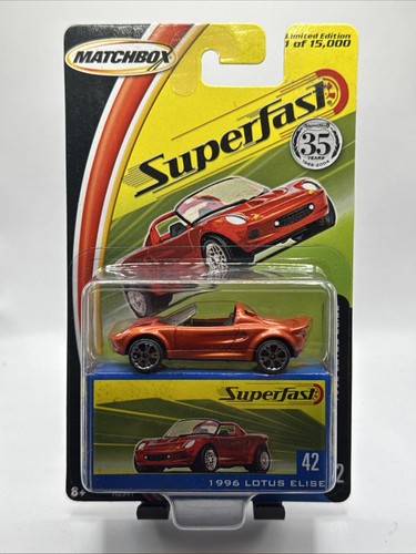 Matchbox superfast 1996 lotus - matchbox,
