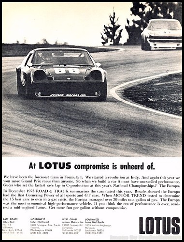 1973 lotus europa - lotus, race