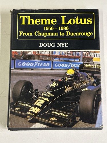 Auto racing book theme lotus - book,