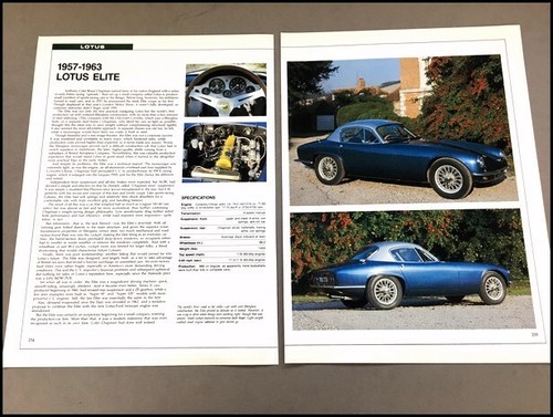 Lotus elite car review - review, print