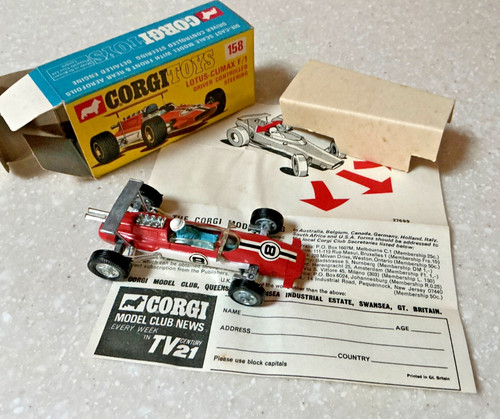 Original corgi toys 158 - 158, lotus